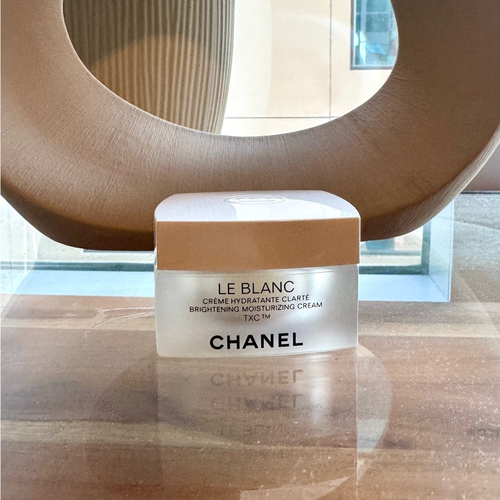 CHANEL 🤍 Le Blanc Creme Hydrating Clarte Moisturizing Brightening Cream Empty